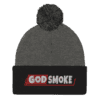 GodSmoke_front_mockup_Front_Default_Dark-Heather-Grey-Black