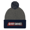 GodSmoke_front_mockup_Front_Default_Dark-Heather-Grey-Navy